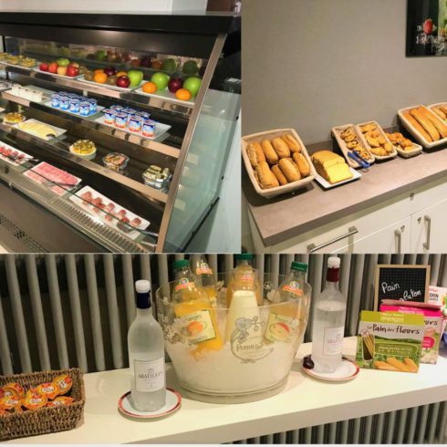 petit déjeuner de l'hôtel
