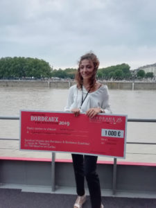 Concours : premier prix de sommellerie Nahia Haristoy